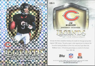 Jim McMahon card