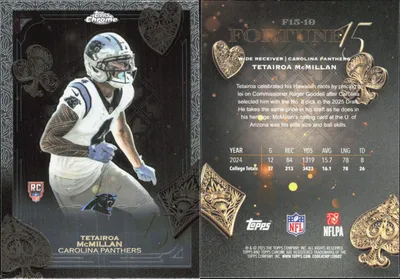 Tetairoa McMillan 2025 Topps Chrome