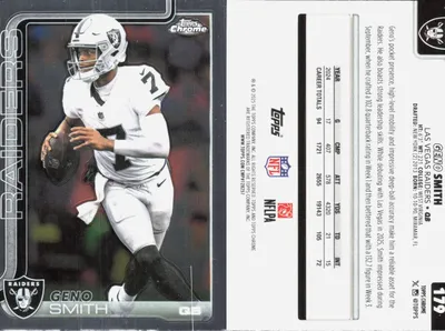 Geno Smith 2025 Topps Chrome