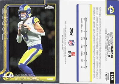 Matthew Stafford 2025 Topps Chrome