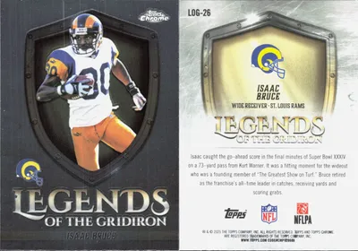 Isaac Bruce — 2025 Topps Chrome