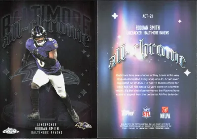 Roquan Smith 2025 Topps Chrome