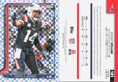 Robert Spillane — 2025 Topps Chrome X-Fractor