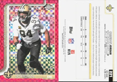 Cameron Jordan 2025 Topps Chrome