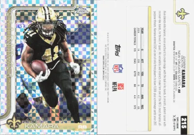 Alvin Kamara 2017 Topps Chrome