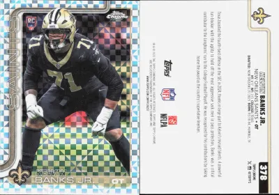 Kelvin Banks Jr. 2025 Topps Chrome