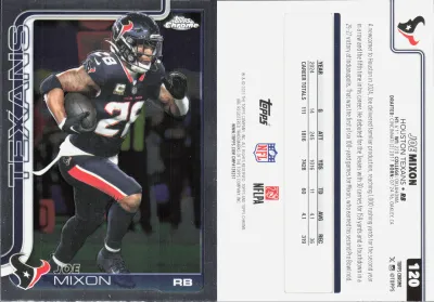 Joe Mixon 2025 Topps Chrome