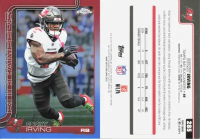 Bucky Irving 2025 Topps Chrome