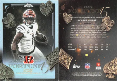 Ja'Marr Chase 2025 Topps Chrome