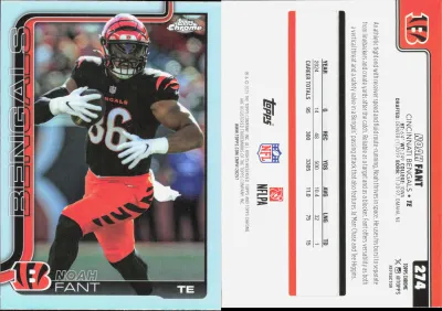 Noah Fant — 2025 Topps Chrome Refractor