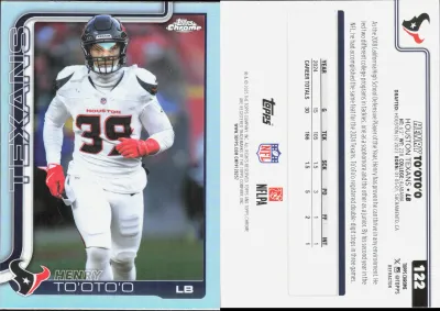 Henry To'oTo'o card