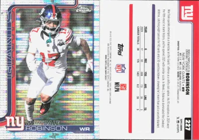 Wan'Dale Robinson — 2025 Topps Chrome Pulsar Refractor
