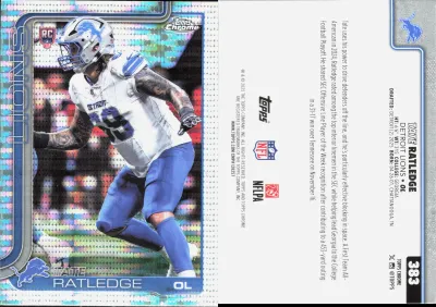 Tate Ratledge — 2025 Topps Chrome Pulsar Refractor