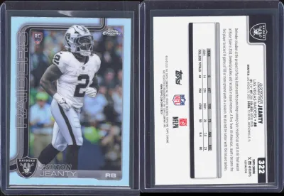Ashton Jeanty 2025 Topps Chrome