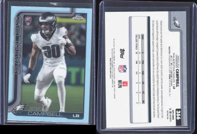 Jihaad Campbell 2025 Topps Chrome