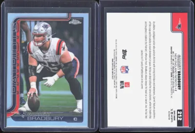 Garrett Bradbury — 2025 Topps Chrome Refractor
