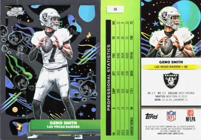 Geno Smith 2025 Topps Cosmic Chrome