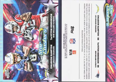 Omarion Hampton 2025 Topps Cosmic Chrome