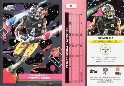 DK Metcalf 2025 Topps Cosmic Chrome