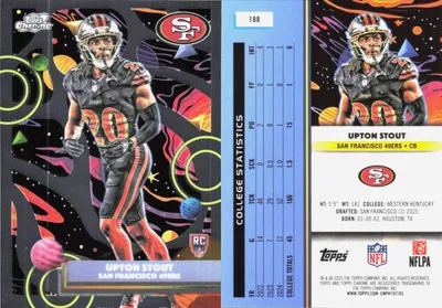 Upton Stout card