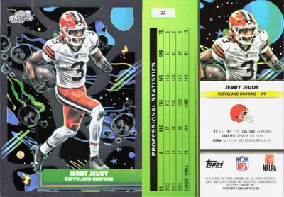 Jerry Jeudy 2025 Topps Cosmic Chrome