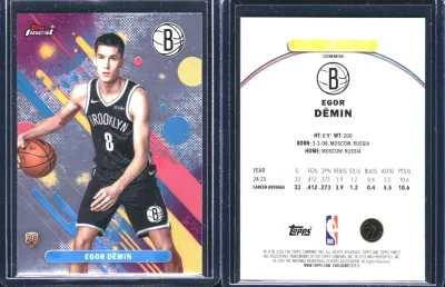 Egor Demin 2025 Topps Finest