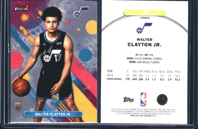 Walter Clayton Jr. 2025 Topps Finest