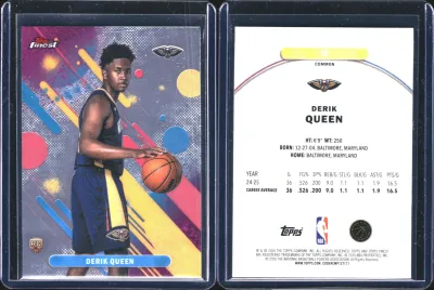 Derik Queen 2025 Topps Finest