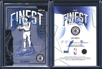 Cam Christie — 2025 Topps Finest