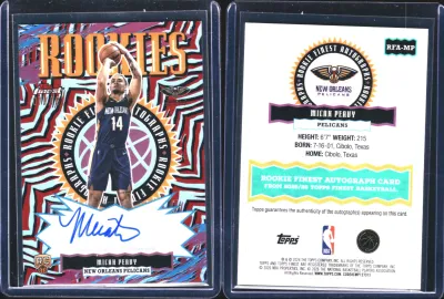 Micah Peavy 2025 Topps 2025-26 Topps Finest Basketball
