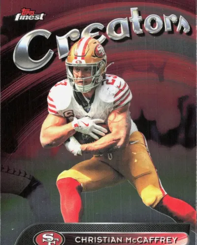 Christian McCaffrey 2025 Topps Finest