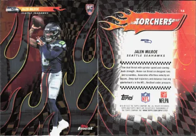Jalen Milroe 2025 Topps Finest