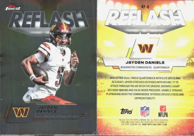 Jayden Daniels 2025 Topps Finest