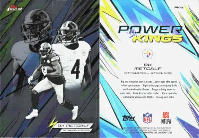 DK Metcalf 2025 Topps Finest