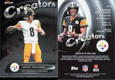 Aaron Rodgers 2025 Topps Finest