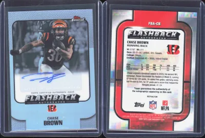 Chase Brown card