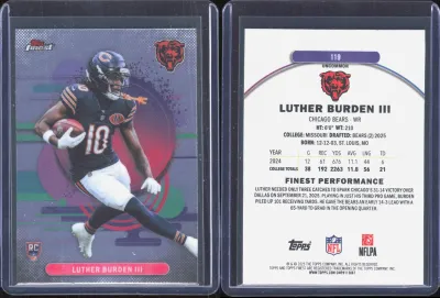 Luther Burden III 2025 Topps Finest