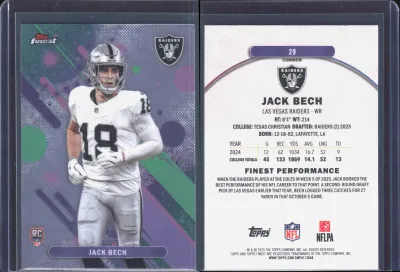 Jack Bech 2025 Topps Finest