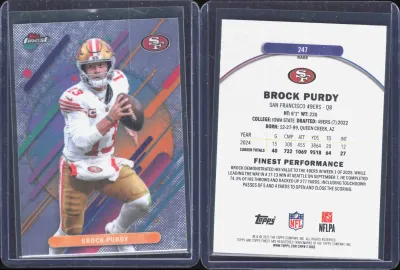 Brock Purdy 2025 Topps Finest