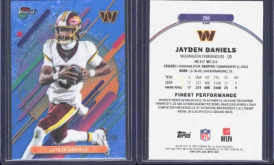 Jayden Daniels 2025 Topps Finest