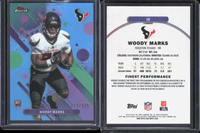 Woody Marks card