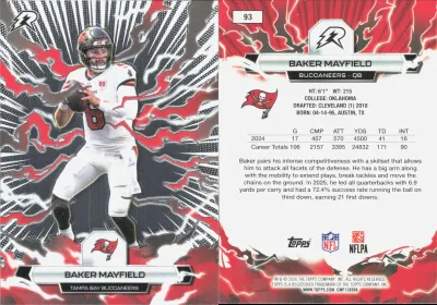 Baker Mayfield 2026 Topps Resurgence