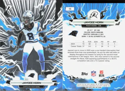 Jaycee Horn 2025 Topps Resurgence