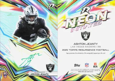 Ashton Jeanty card