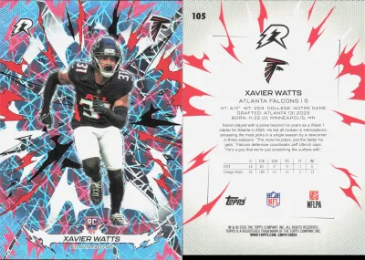 Xavier Watts card
