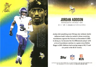Jordan Addison card