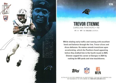 Trevor Etienne 2025 Topps Signature Class