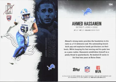 Ahmed Hassanein card