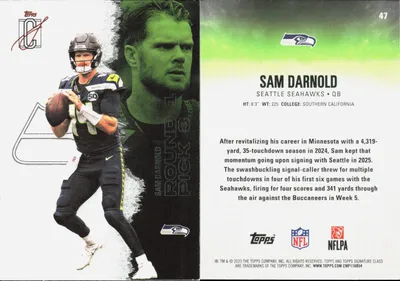 Sam Darnold 2025 Topps Signature Class