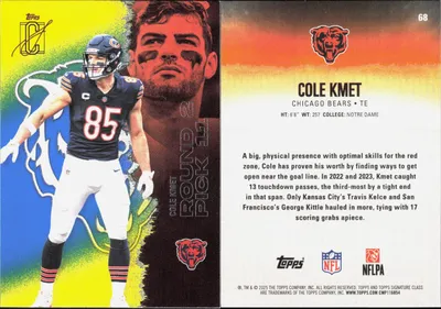 Cole Kmet card